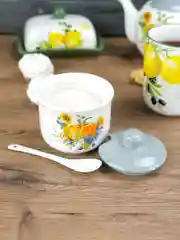 Сахарница с ложкой REPAST Тыква 9.8*9.6