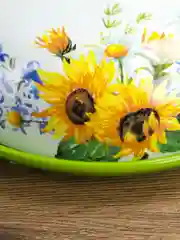Блюдо для блинов с крышкой REPAST Подсолнухи 23*23*9,7 см