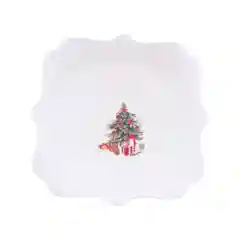 Белый салатник квадратный Repast Bordo 24*24*8.7 см
