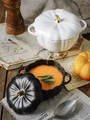 Белый форма для запекания Repast Pumpkin 240 мл 13х10,5х5 см