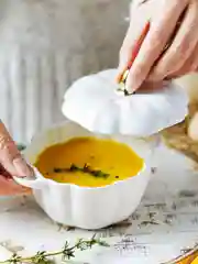 Белый форма для запекания Repast Pumpkin 240 мл 13х10,5х5 см