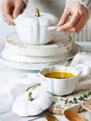 Белый форма для запекания Repast Pumpkin 240 мл 13х10,5х5 см