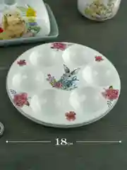 Белый подставка для 6 яиц Repast Happy Easter 18*2 см