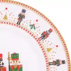 Разноцветный тарелка Repast Щелкунчик 16.2*16.2*1.5 см