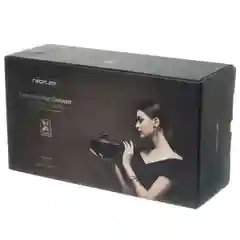 Черный ковш со стеклянной крышкой Neoflam Noblesse 1.9 л, 18 см