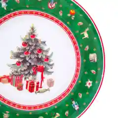 Белый тарелка Repast Green 21.1*21.1*1.7 см