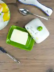 Маслёнка с крышкой REPAST Полевые цветы 17*12,5*8,3 см