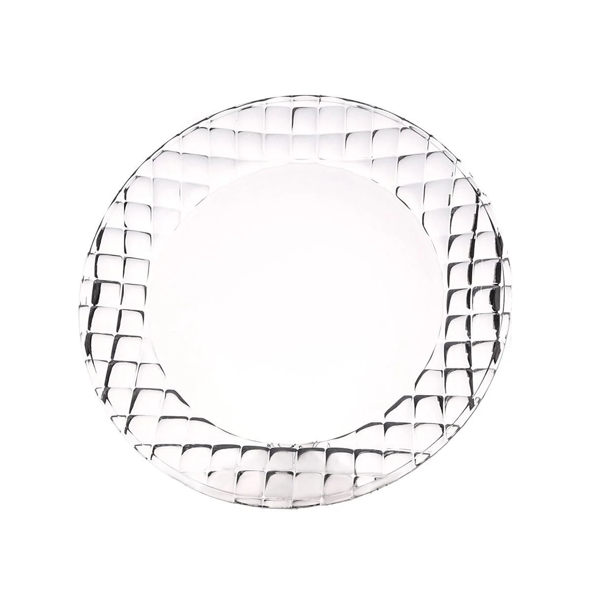 Прозрачный блюдо круглое Crystalite Bohemia TINY 28 см