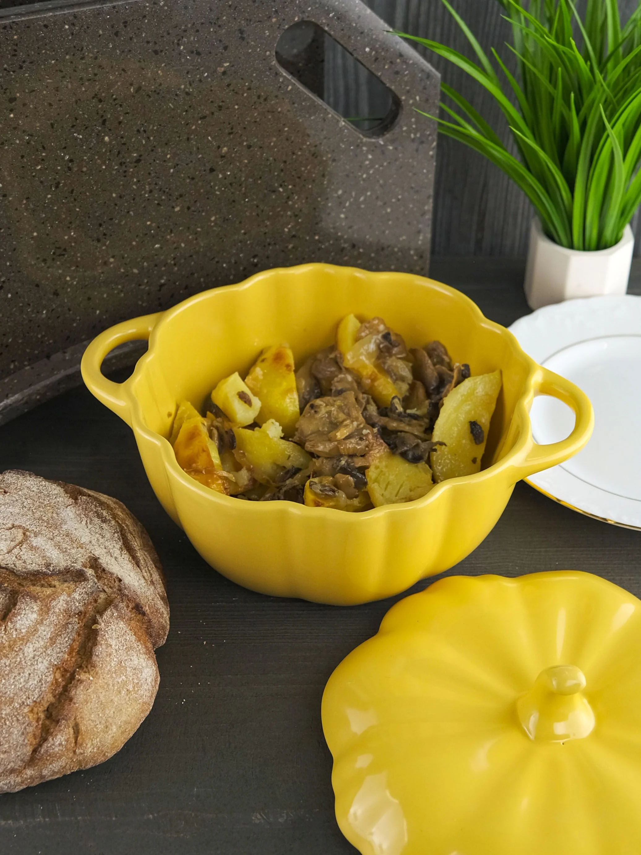 Желтый форма для запекания Repast Pumpkin 1 л жёлтая