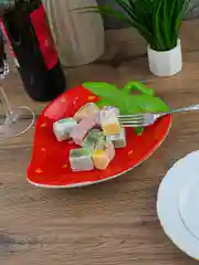 Красный блюдо Repast Rich harvest Клубника 23.7*19.8*3.9 см