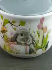Серебряный сахарница с ложкой Repast Sweet Bunny 9.8*9.8*9.6