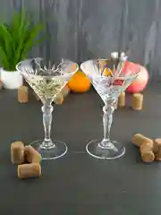 Прозрачный набор креманок RCR Melodia Martini 210 мл 6 шт.