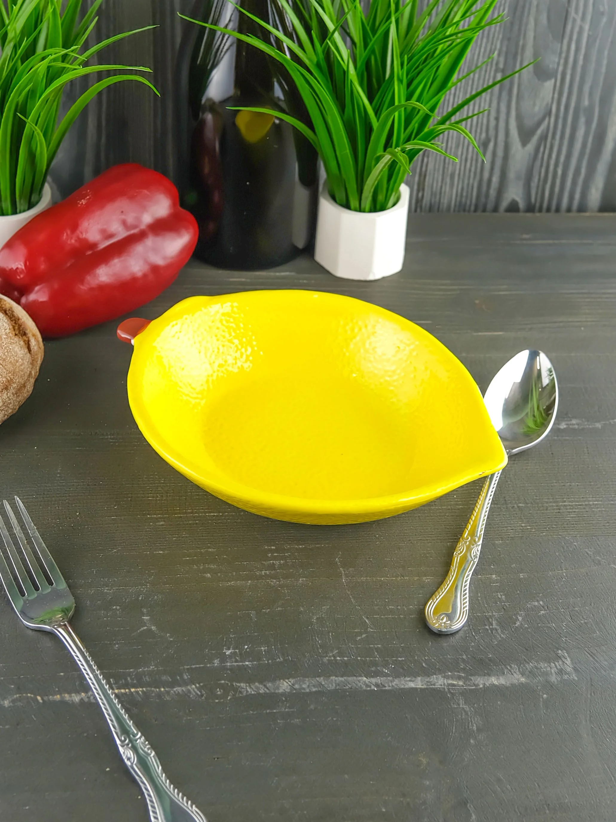 Блюдо Repast Rich harvest Лимон 22*16*4.8 см