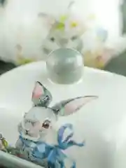 Белый маслёнка с крышкой Repast Happy Easter 17*12,5*8,3 см