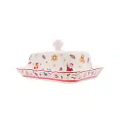 Белый маслёнка с крышкой Repast Red toys 17*12*2.6 см крышка 13.8*8.8*7.4 см
