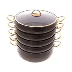 Черный мантоварка с а/п покрытием Repast Elite Royal Silver 5,8 л 30 см чёрный