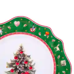 Белый тарелка Repast Green 21.1*21.1*1.7 см