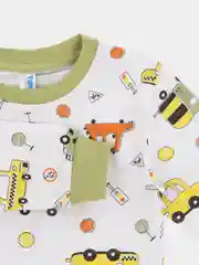 Зелёный хаки пижама для мальчика