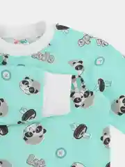 Белый пижама для мальчика: кофта и штаны