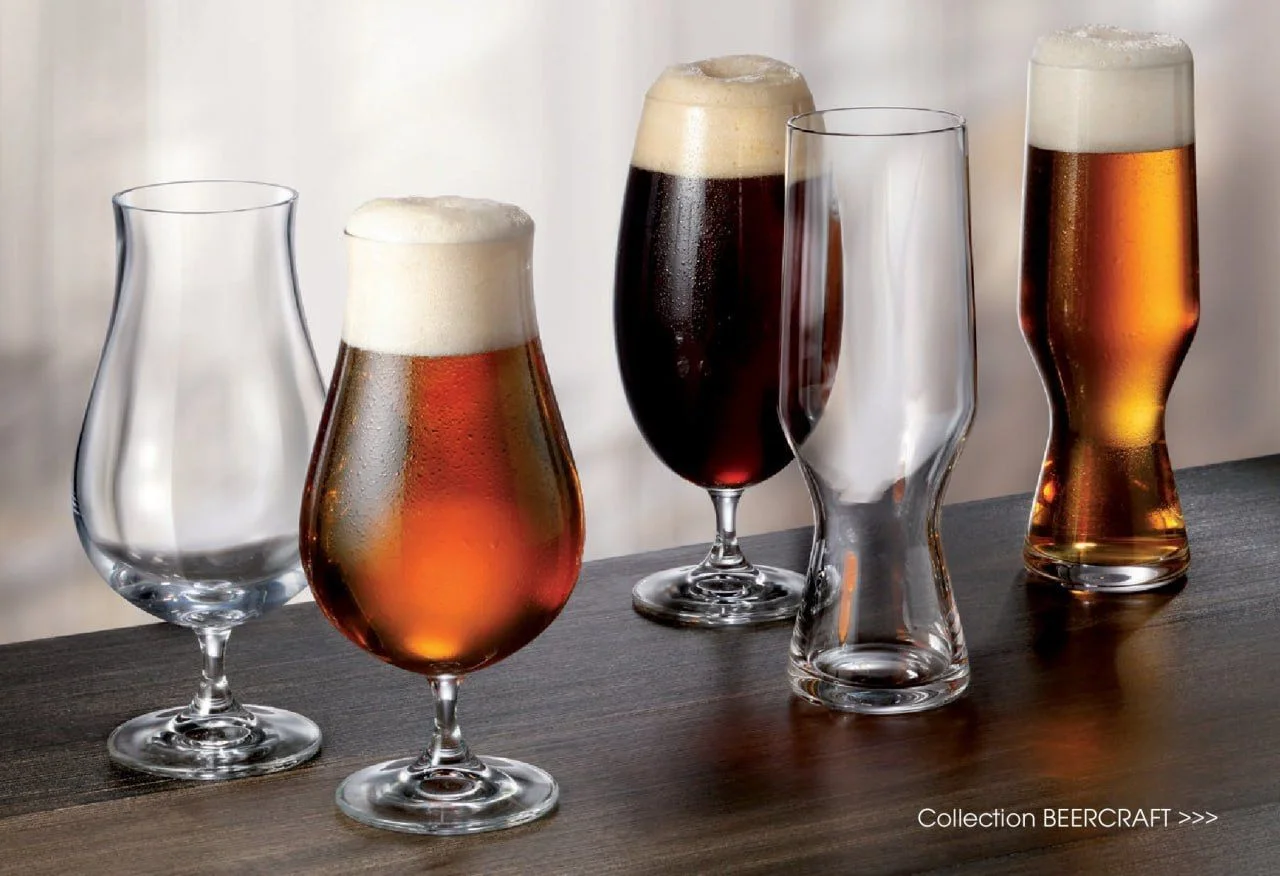 Прозрачный набор бокалов для пива Crystalite Bohemia BeerCraft 630 мл 2 шт.