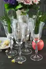 Прозрачный набор фужеров для вина Crystalite Bohemia Fregata/Antik 350 мл (6 шт)