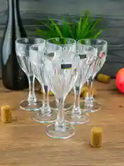 Набор фужеров для вина Crystalite Bohemia Safari 150 мл (6 шт)