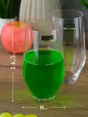 Прозрачный набор стаканов для воды напитков Crystalite Bohemia Grus/michelle 400мл (6 шт)