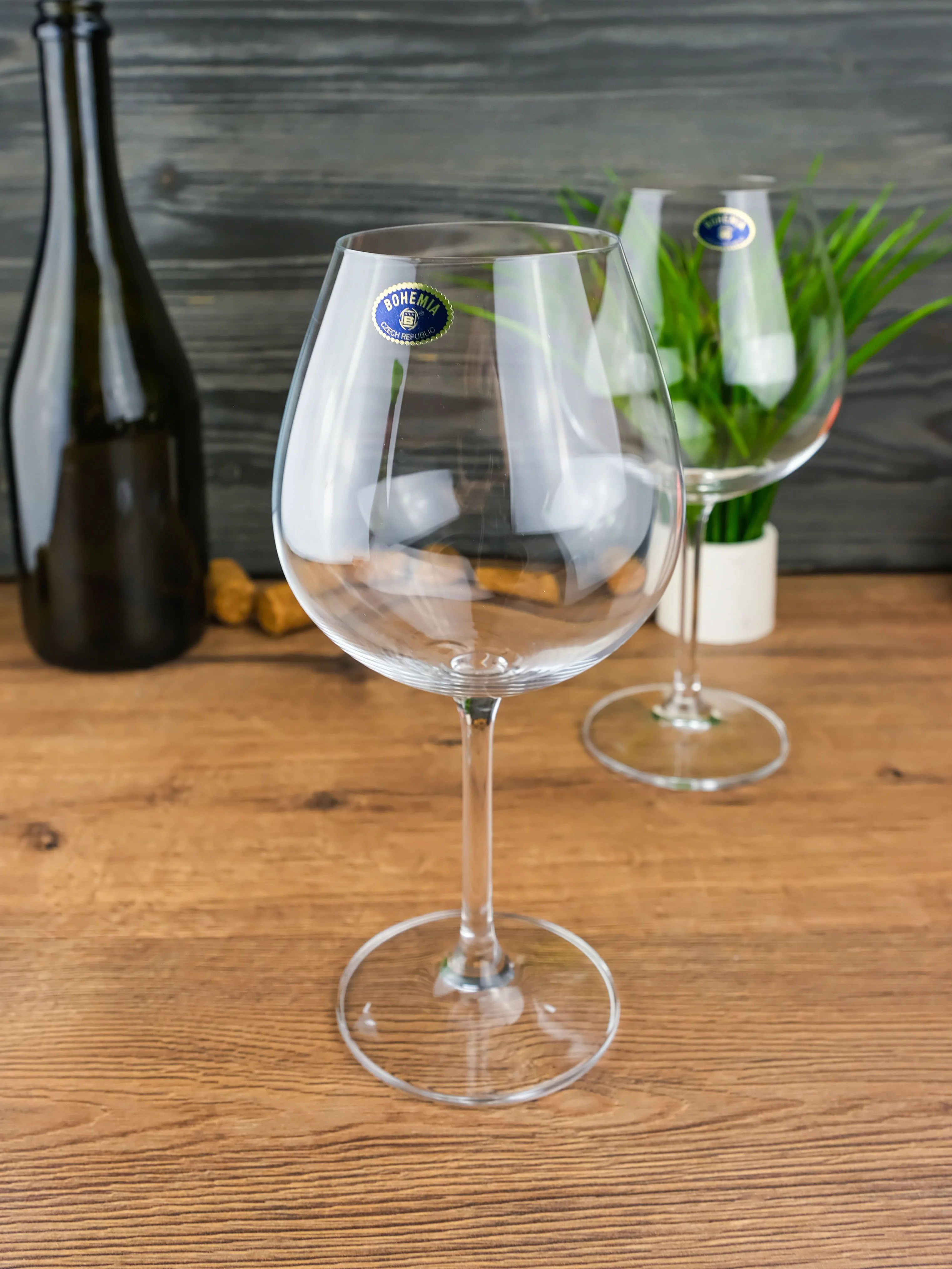 Прозрачный набор бокалов для вина Crystalite Bohemia Gastro, 650 мл, 6 шт