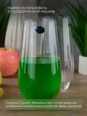 Прозрачный набор стаканов для воды Crystalite Bohemia COLUMBA OPTIC 580 мл (6 шт)