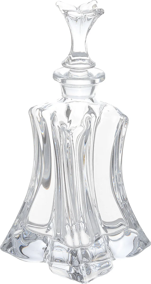 Прозрачный набор для виски Crystalite Bohemia Florale, 7 предметов