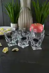 Прозрачный набор стопок Crystalite Bohemia Quadro 55мл (6 шт)