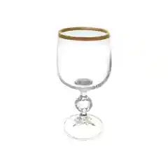 Набор бокалов для вина Клаудия AS Crystal 190 мл (6 шт)