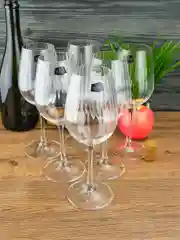 Прозрачный набор бокалов для вина Crystalex Bohemia Waterfall 350 мл 6 шт.