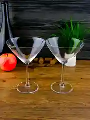 Прозрачный набор бокалов для мартини Crystalite Bohemia Sylvia/Klara 280 мл (2 шт)
