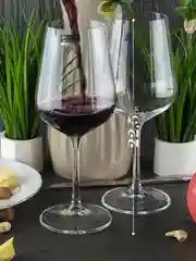Прозрачный набор бокалов для вина Crystalite Bohemia Strix/Dora 450 мл (2 шт)