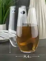 Прозрачный набор стаканов для воды Crystalite Bohemia Columba 580 мл (6 шт)