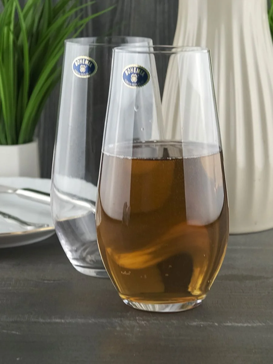 Прозрачный набор стаканов для воды Crystalite Bohemia Columba 580 мл (6 шт)