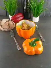 Форма для запекания с крышкой Repast Rich harvest Перец оранжевый 730 мл 13*13*17 см