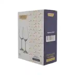 Прозрачный набор бокалов для вина Crystalite Bohemia Colibri/Gastro 350 мл (2 шт)