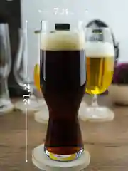 Прозрачный набор бокалов для пива Crystalite Bohemia Beer 680 мл 2 шт. 630 мл 2 шт. 550 мл 2 шт.