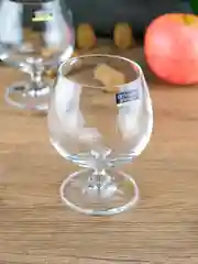 Прозрачный набор бокалов для бренди и коньяка Crystalite Bohemia Laura/Falco 250 мл (6 шт)
