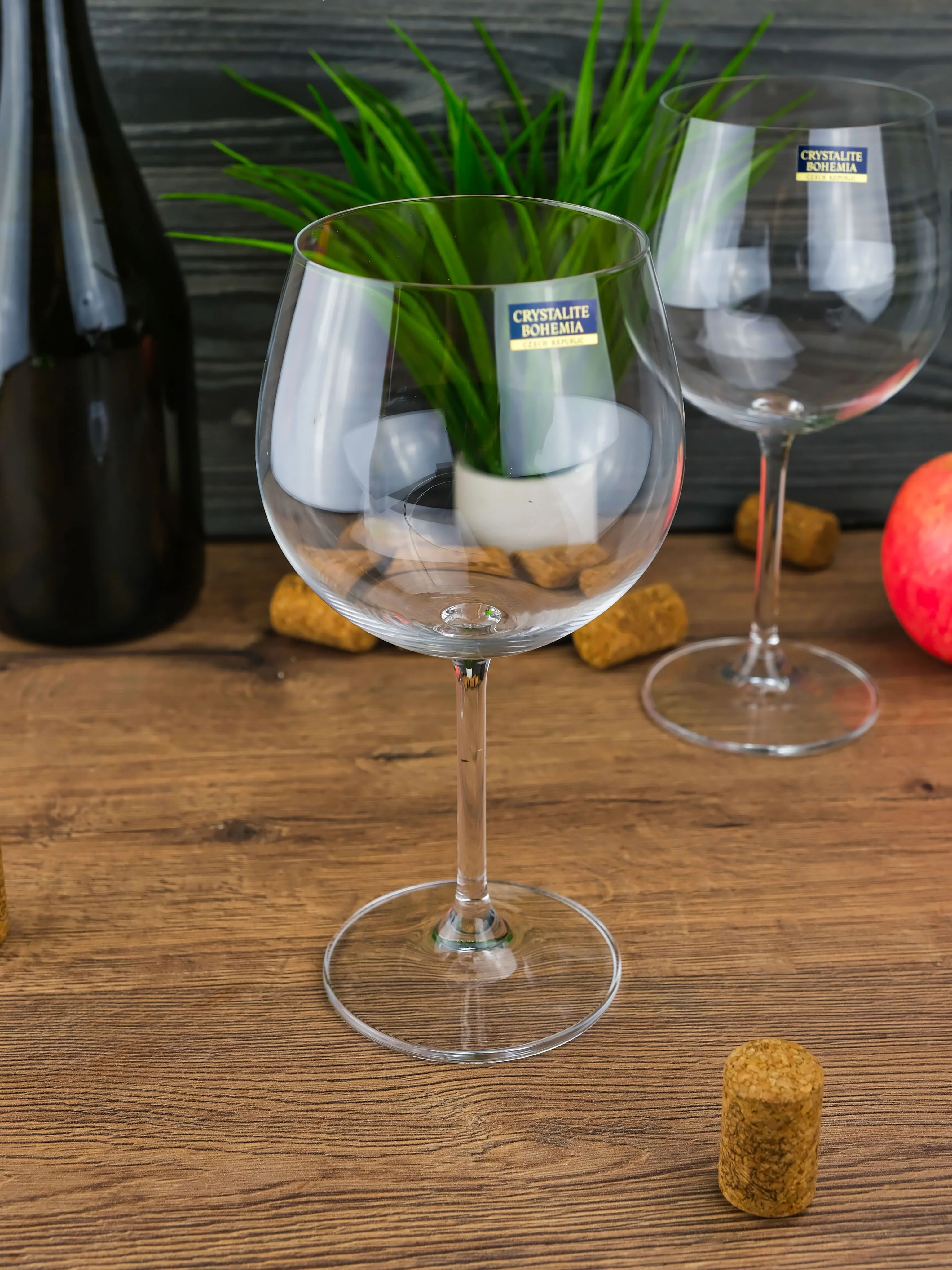Прозрачный набор бокалов для вина Crystalite Bohemia Colibri/Gastro 570 мл (6 шт)