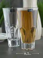 Прозрачный набор стаканов для воды Crystalite Bohemia Apollo 410мл (6 шт)