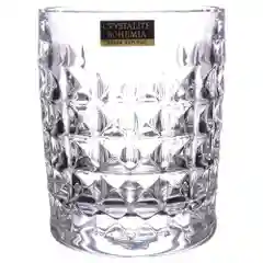 Прозрачный набор стаканов для виски Crystalite Bohemia Diamond, 230 мл, 6 шт