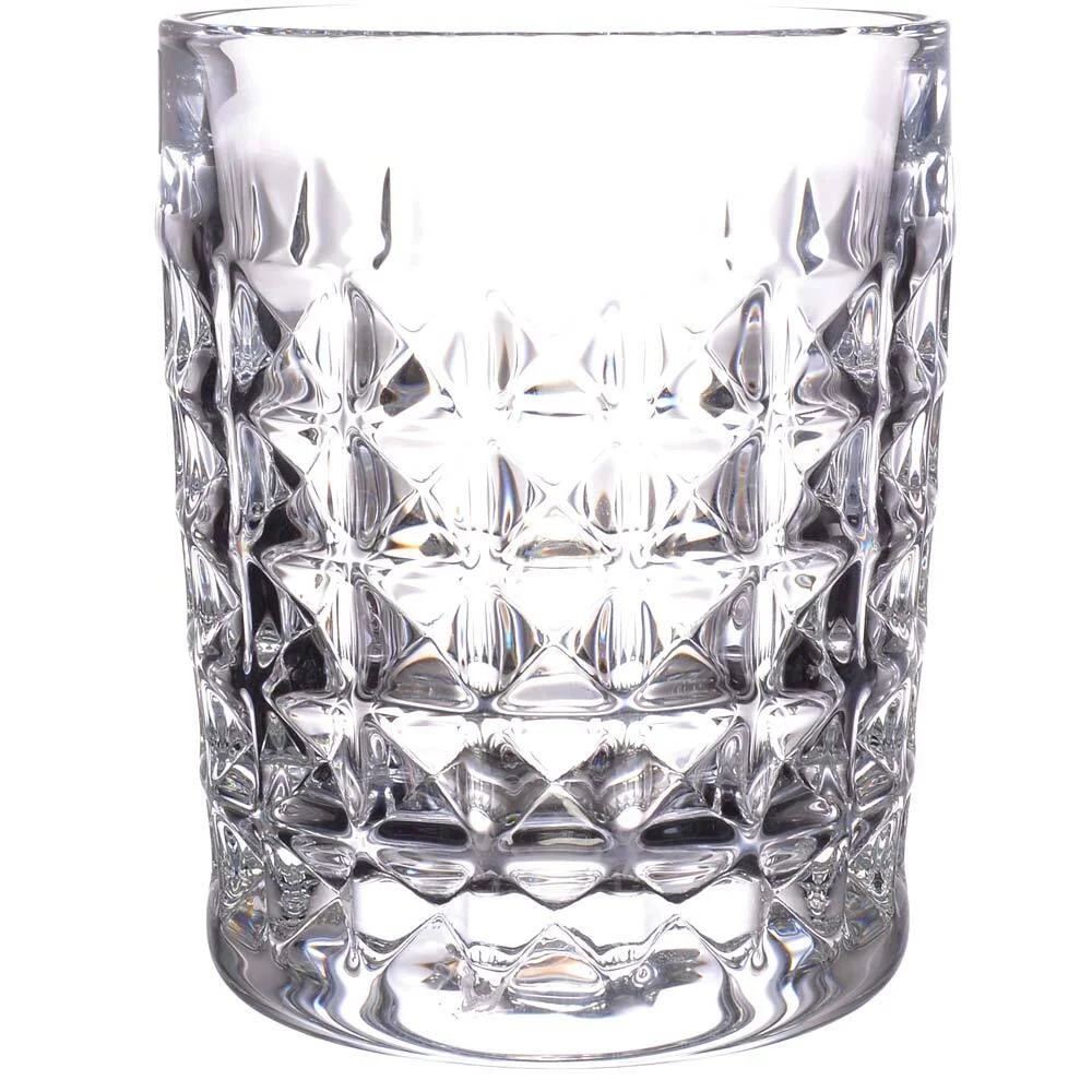 Прозрачный набор стаканов для виски Crystalite Bohemia Diamond, 230 мл, 6 шт