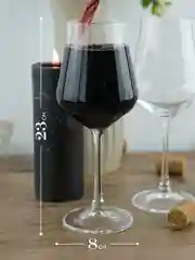 Прозрачный набор бокалов для вина Crystalite Bohemia Alca 310 мл 6 шт.