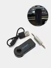Черный bluetooth AUX адаптер 3, 5 мм приемник