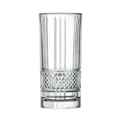 Прозрачный набор стаканов для воды напитков RCR Brillante 360мл (6 шт)
