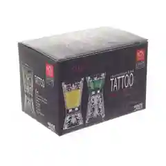Прозрачный набор стопок RCR Tattoo 60 мл 6 шт.