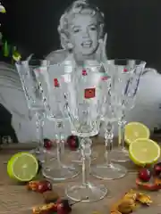 Прозрачный набор фужеров для вина RCR Marilyn 260 мл (6 шт)
